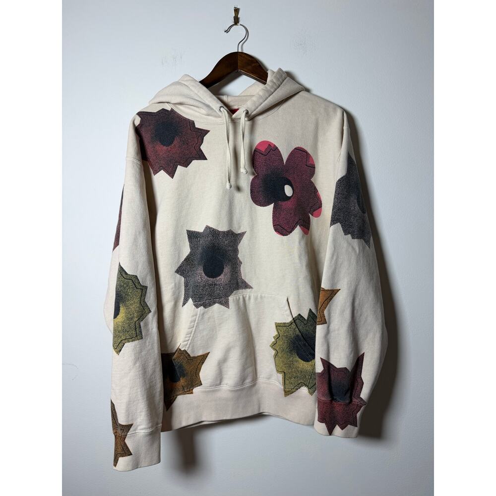 Supreme x Nate Lowman Hooded Sweatshirt 'Natural'